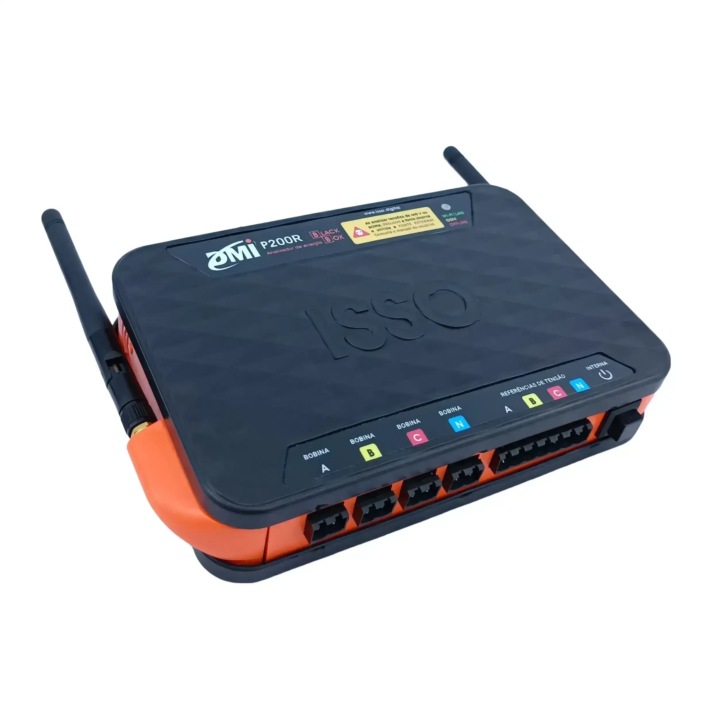 ANALISADOR DE ENERGIA ISSO - BLACK BOX P200R - 1