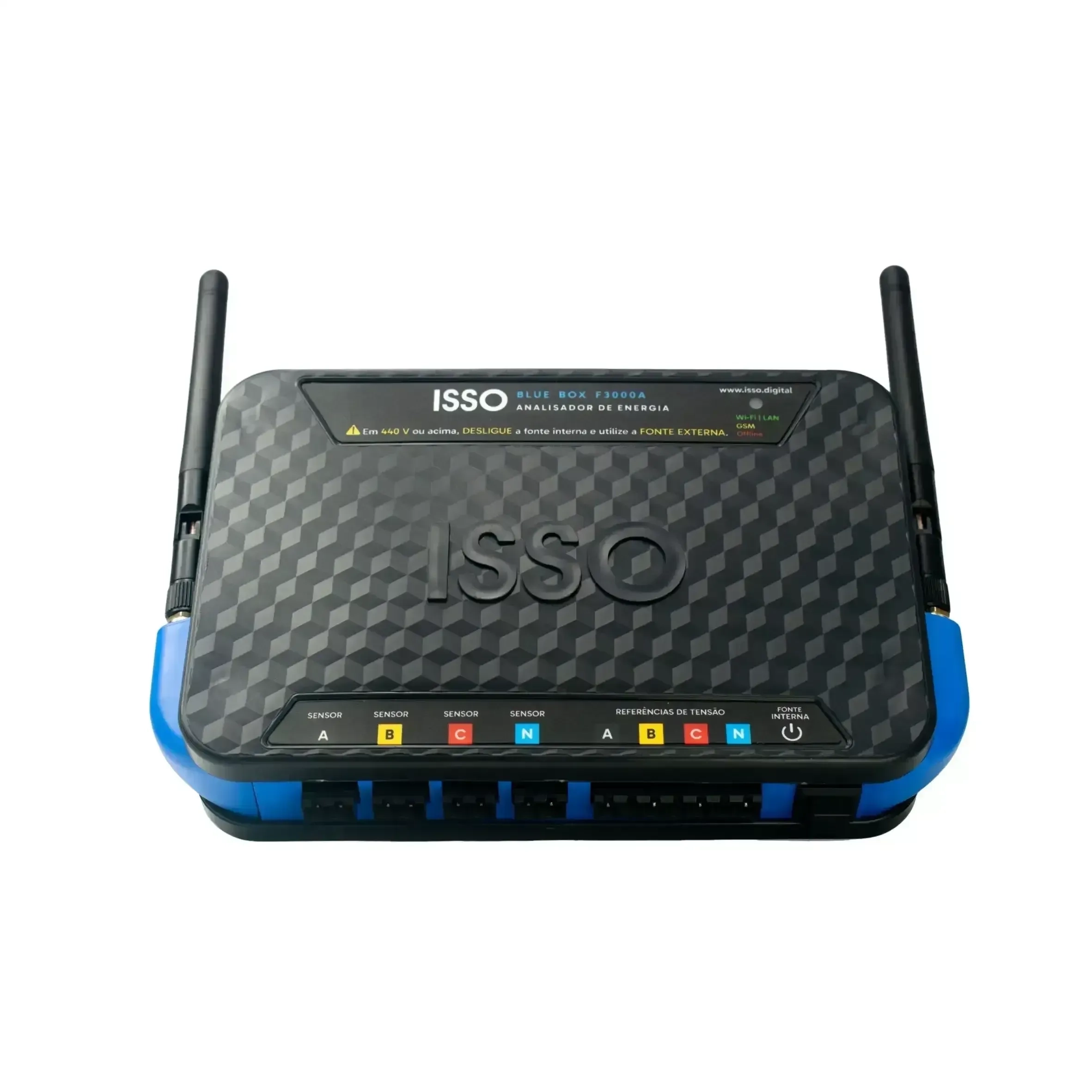 ANALISADOR DE ENERGIA ISSO - BLUE BOX F3000A - 3