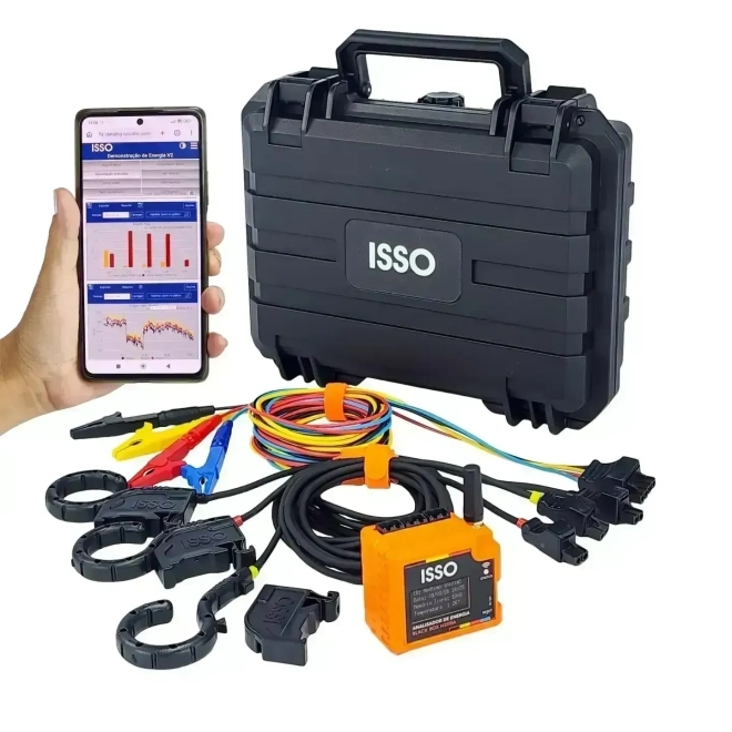 ANALISADOR DE ENERGIA ISSO - BLACK BOX N200A