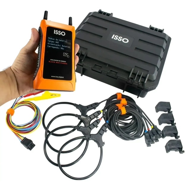 Analisador de energia  ISSO - BLACK BOX P1000A